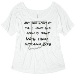 Ladies Flowy Slouchy Tee