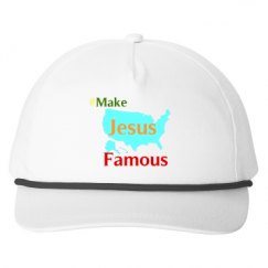 Snapback Five-Panel Rope Hat