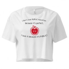 Ladies Festival Cali Crop Top Tee