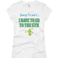 Ladies Slim Fit Basic Promo Jersey Tee