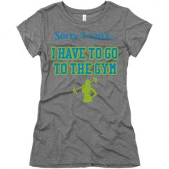 Ladies Slim Fit Super Soft Triblend Tee