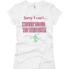 Ladies Slim Fit Basic Promo Jersey Tee