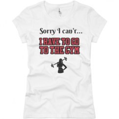 Ladies Slim Fit Basic Promo Jersey Tee