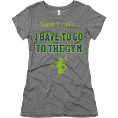 Ladies Slim Fit Super Soft Triblend Tee