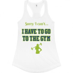 Ladies Slim Fit Racerback Tank Top