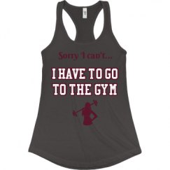 Ladies Slim Fit Racerback Tank Top