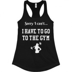 Ladies Slim Fit Racerback Tank Top