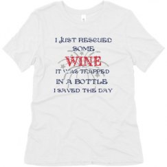 Ladies Relaxed Fit Super Soft Triblend Tee