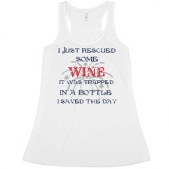 Ladies Flowy Racerback Tank