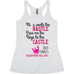 Ladies Slim Fit Super Soft Racerback Triblend Tank