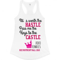 Ladies Slim Fit Racerback Tank Top