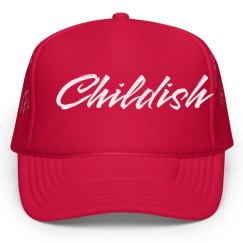 Childish Cap-neon pink