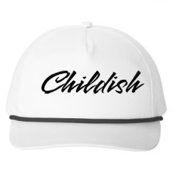 Snapback Five-Panel Rope Hat