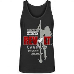 Men'sTankBlackGreyLine