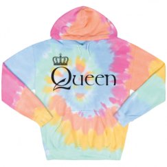 Unisex Tie-Dye Fleece Hoodie