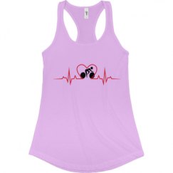 Ladies Slim Fit Racerback Tank Top