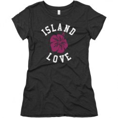 Ladies Slim Fit Super Soft Triblend Tee