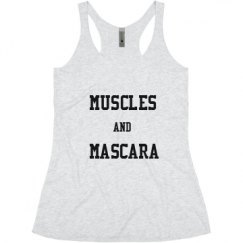 Ladies Slim Fit Super Soft Racerback Triblend Tank