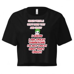 Ladies Festival Cali Crop Top Tee