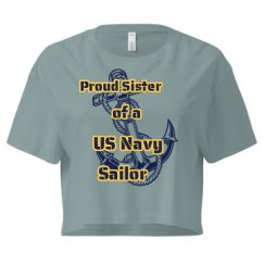 Ladies Festival Cali Crop Top Tee