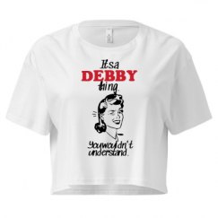 Ladies Festival Cali Crop Top Tee