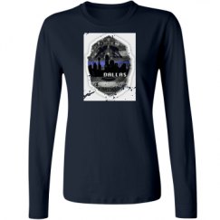 Ladies Relaxed Fit Basic Long Sleeve Tee