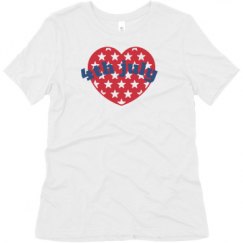 Ladies Relaxed Fit Super Soft Triblend Tee