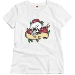 Rose Skull Tee