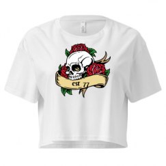 Ladies Festival Cali Crop Top Tee