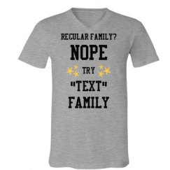 Unisex V-Neck Jersey Tee