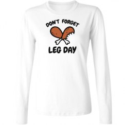 Ladies Relaxed Fit Basic Long Sleeve Tee