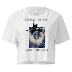 Ladies Festival Cali Crop Top Tee