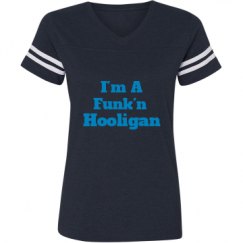 Ladies Relaxed Fit Vintage Sports Tee