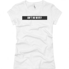 Ladies Slim Fit Basic Promo Jersey Tee