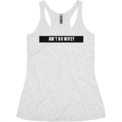 Ladies Slim Fit Super Soft Racerback Triblend Tank