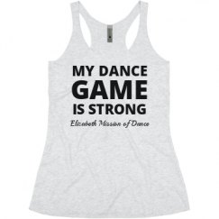 Ladies Slim Fit Super Soft Racerback Triblend Tank