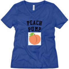 Ladies Relaxed Fit V-Neck Tee