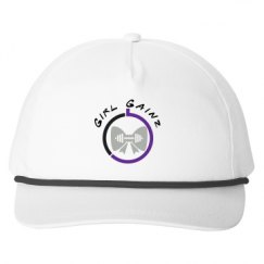 Snapback Five-Panel Rope Hat