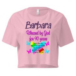 Ladies Festival Cali Crop Top Tee