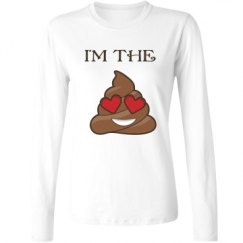 Ladies Relaxed Fit Basic Long Sleeve Tee