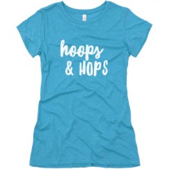 Ladies Slim Fit Super Soft Triblend Tee