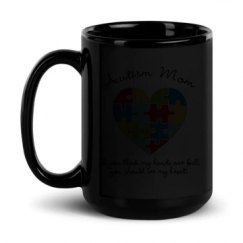 15oz Black Glossy Mug