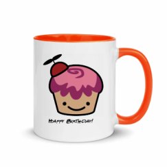 11oz Ceramic Mug with Color Inside