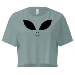 Ladies Festival Cali Crop Top Tee