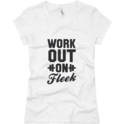 Ladies Slim Fit Basic Promo Jersey Tee