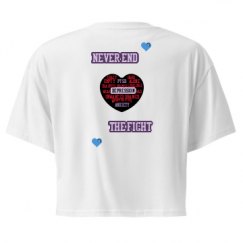 Ladies Festival Cali Crop Top Tee