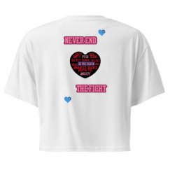 Ladies Festival Cali Crop Top Tee