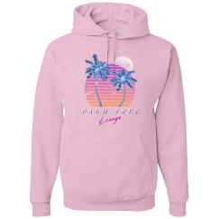 The Palm Tree Lounge Hoodie (Pink)