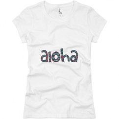 Ladies Slim Fit Basic Promo Jersey Tee