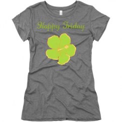 Ladies Slim Fit Super Soft Triblend Tee